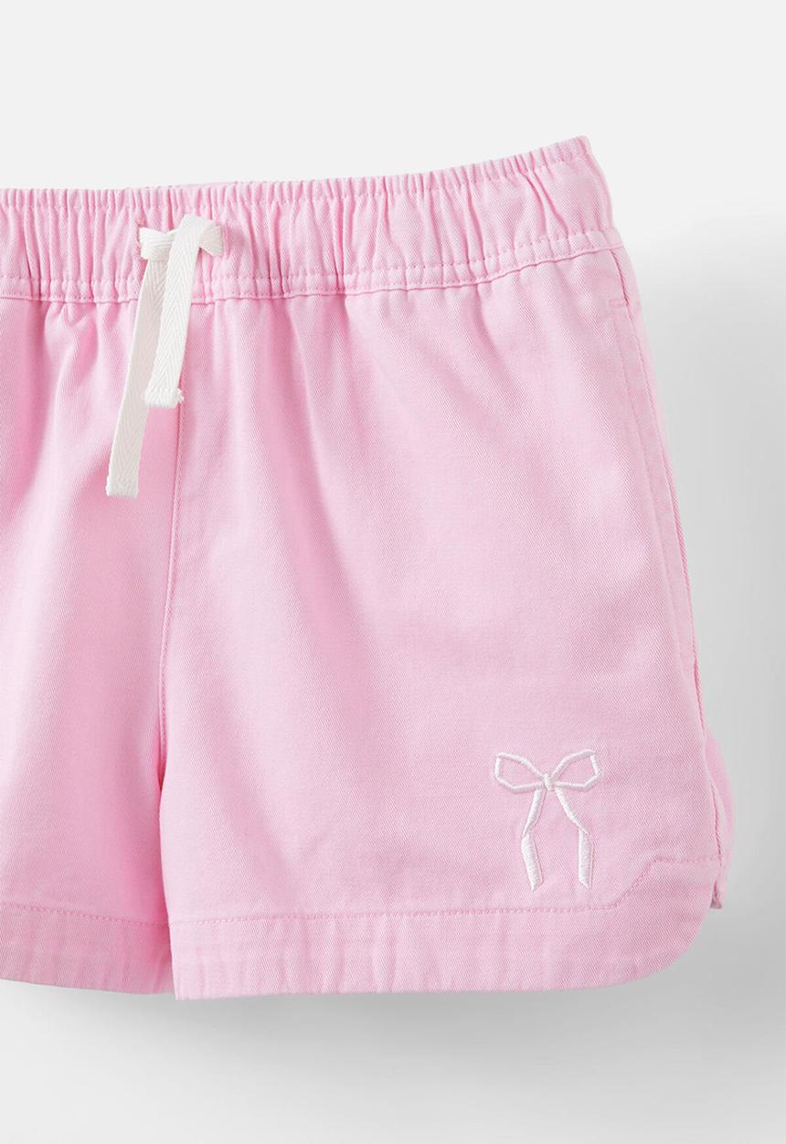 Cotton On - Rosie woven short - fairy pink/bow