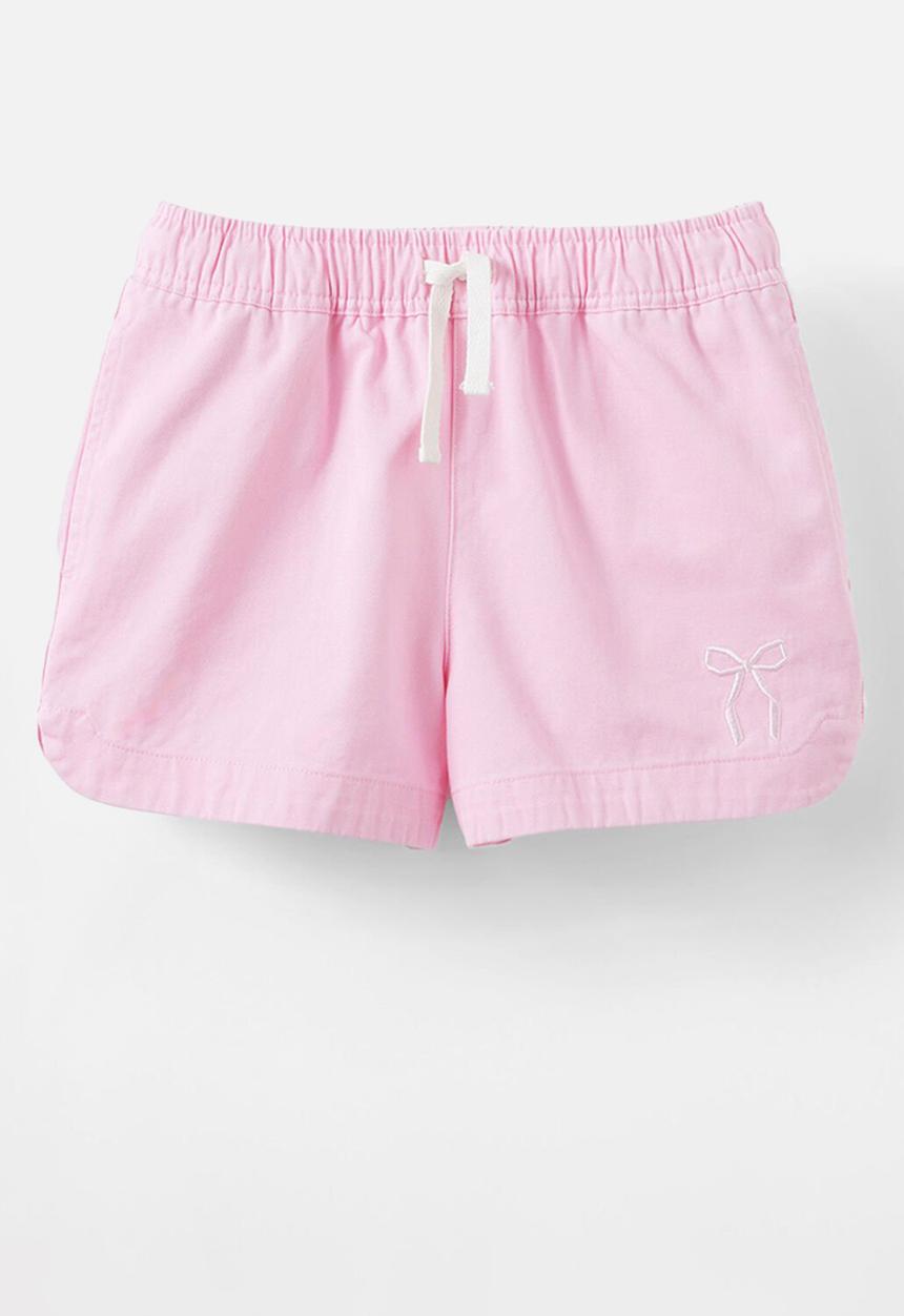 Cotton On - Rosie woven short - fairy pink/bow