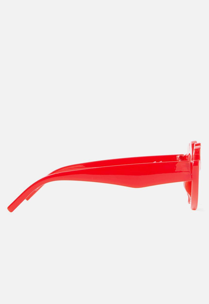 Cotton On - Kids florence flower sunglasses - varsity red