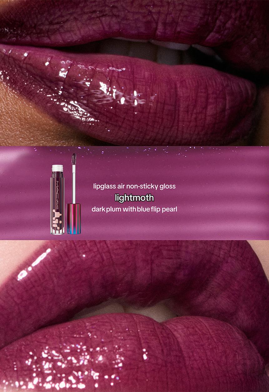 MAC - Nocturna Lipglass Air Non-Sticky Gloss - Lightmoth