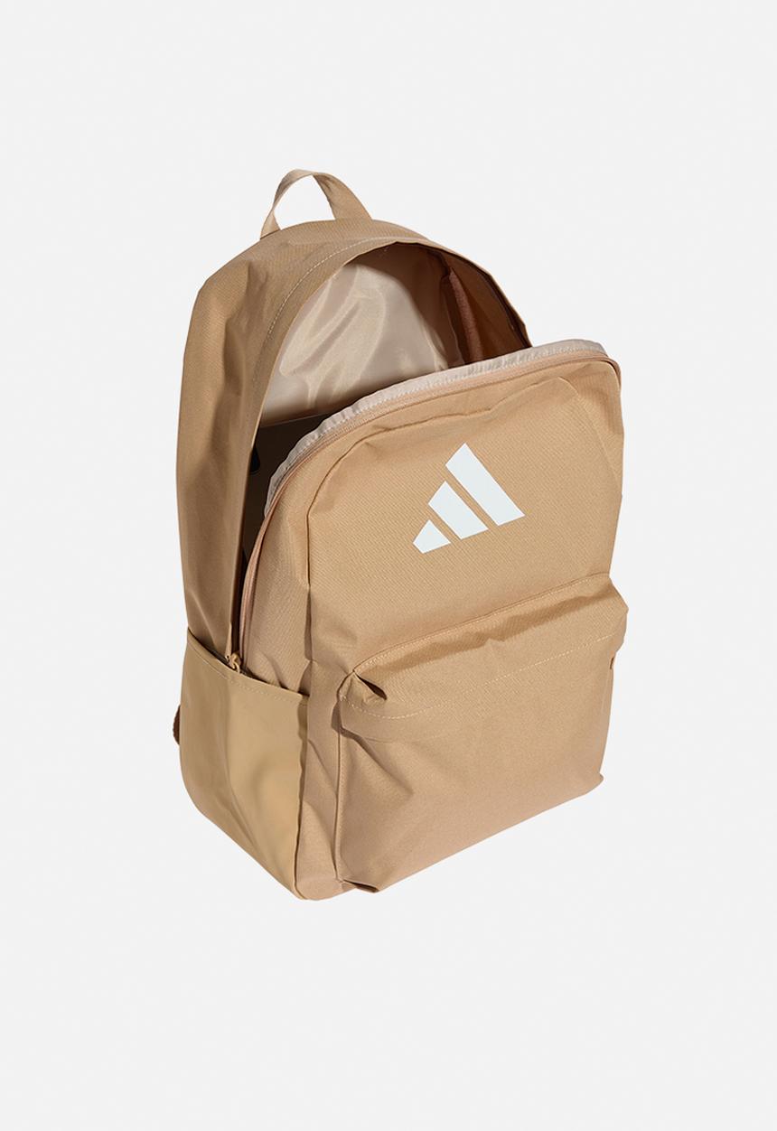 adidas Performance - Classic 3 Bars Backpack - Tan 