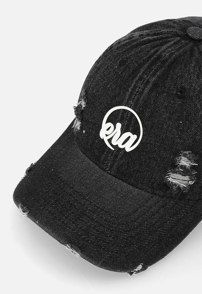 ERA by DJ Zinhle - Era Distressed denim Cap - black