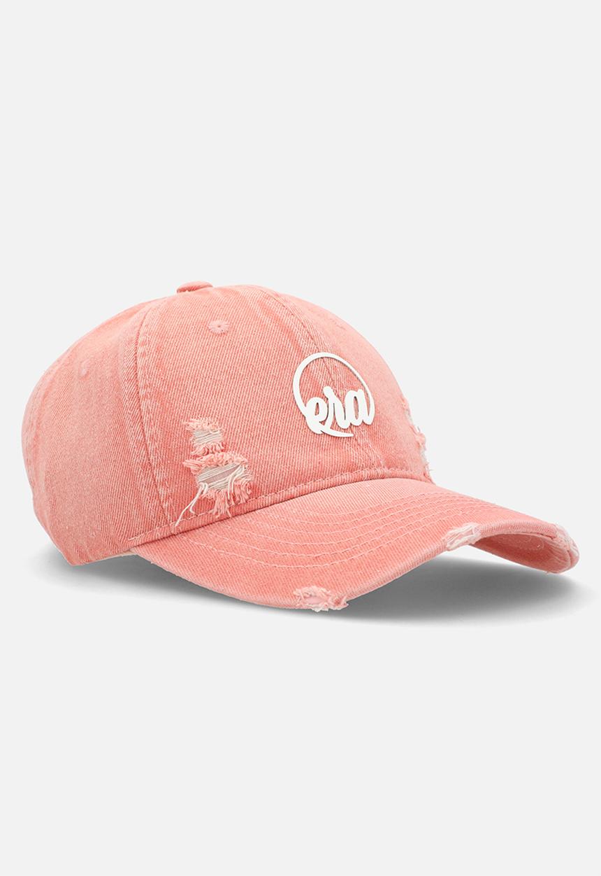 ERA by DJ Zinhle - Era Distressed denim Cap - Coral