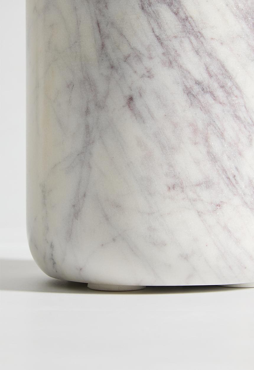 Sixth Floor - Cree marble utensil holder - White