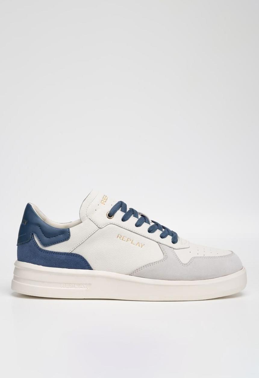 Replay - University court - off wht blue
