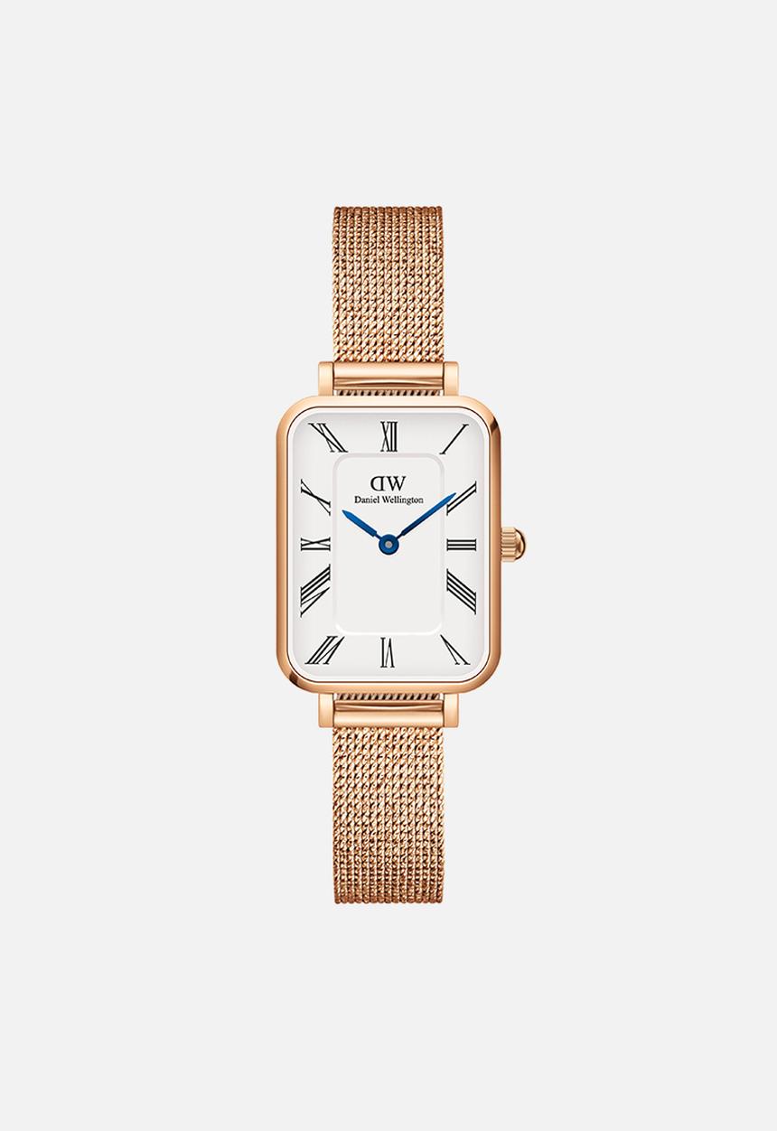 Daniel Wellington - Quadro Roman Numerals Melrose Watch - Rose Gold