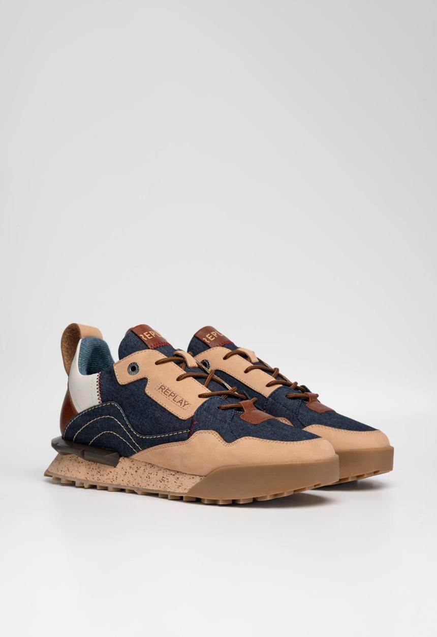 Replay - Field denim 25 - navy & beige