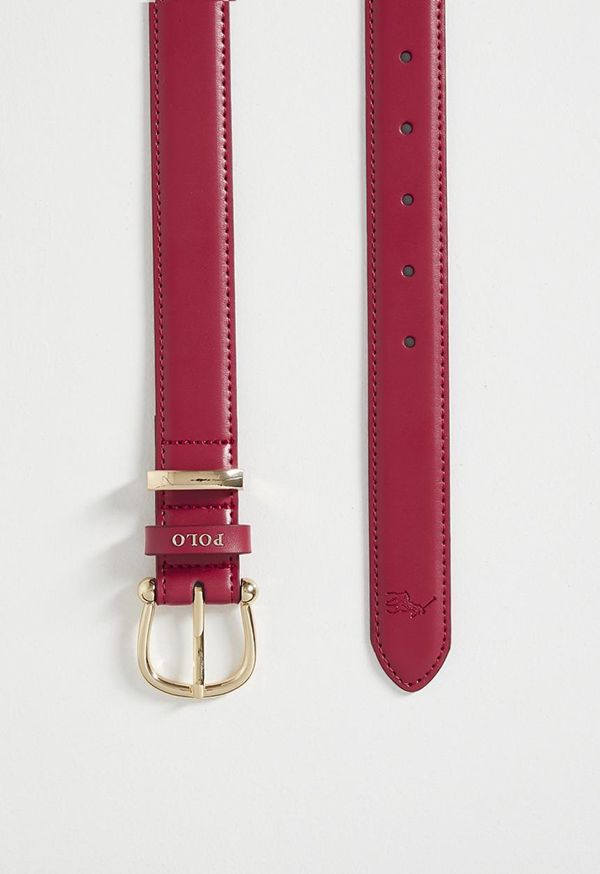 POLO - Rosa belt - burgandy