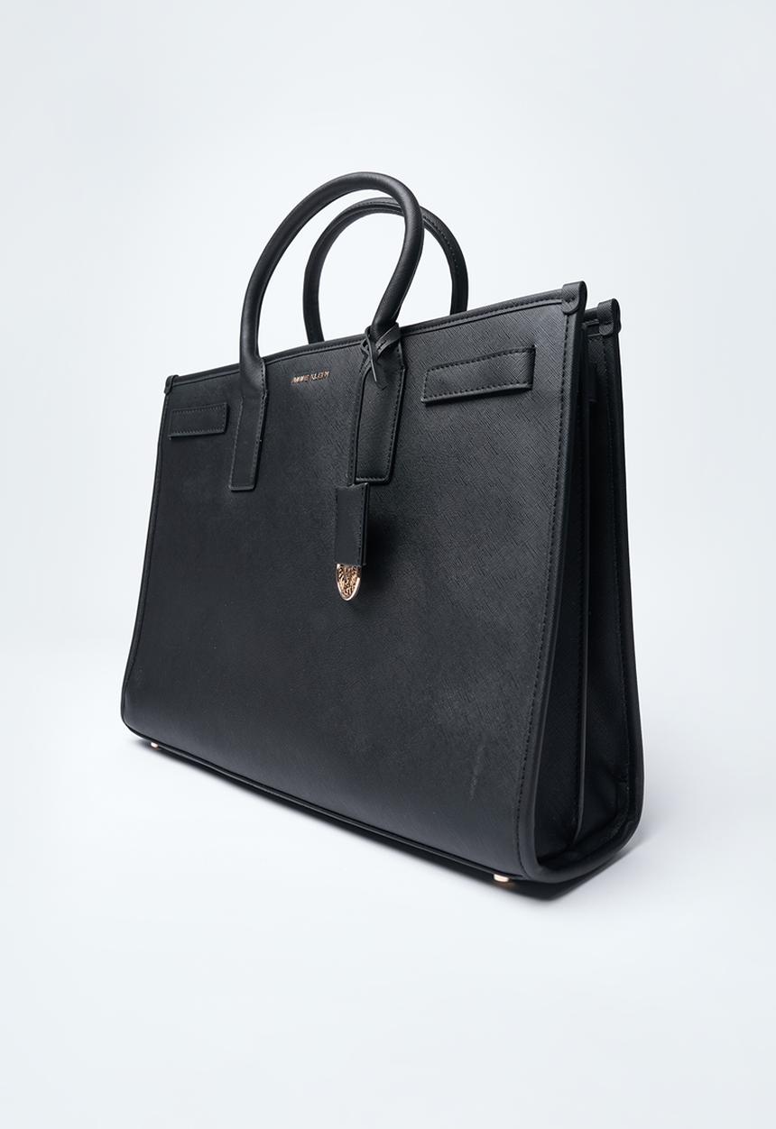 Anne Klein - Exclusive Hogan-S Work Tote Bag-Black