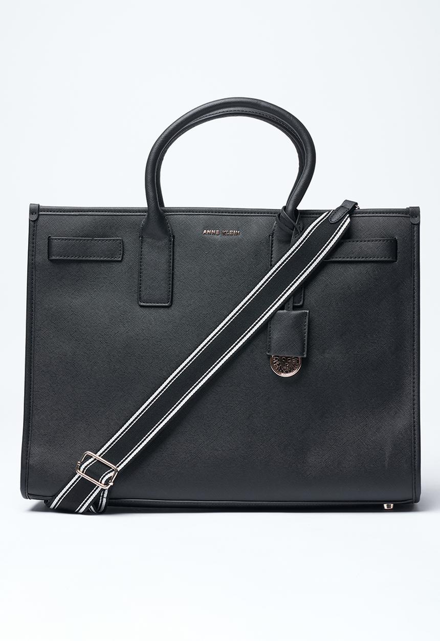 Anne Klein - Exclusive Hogan-S Work Tote Bag-Black