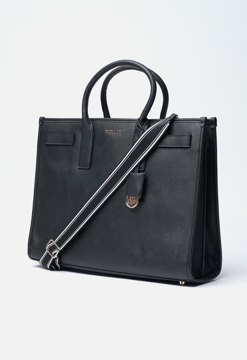 Anne Klein - Exclusive Hogan-S Work Tote Bag-Black