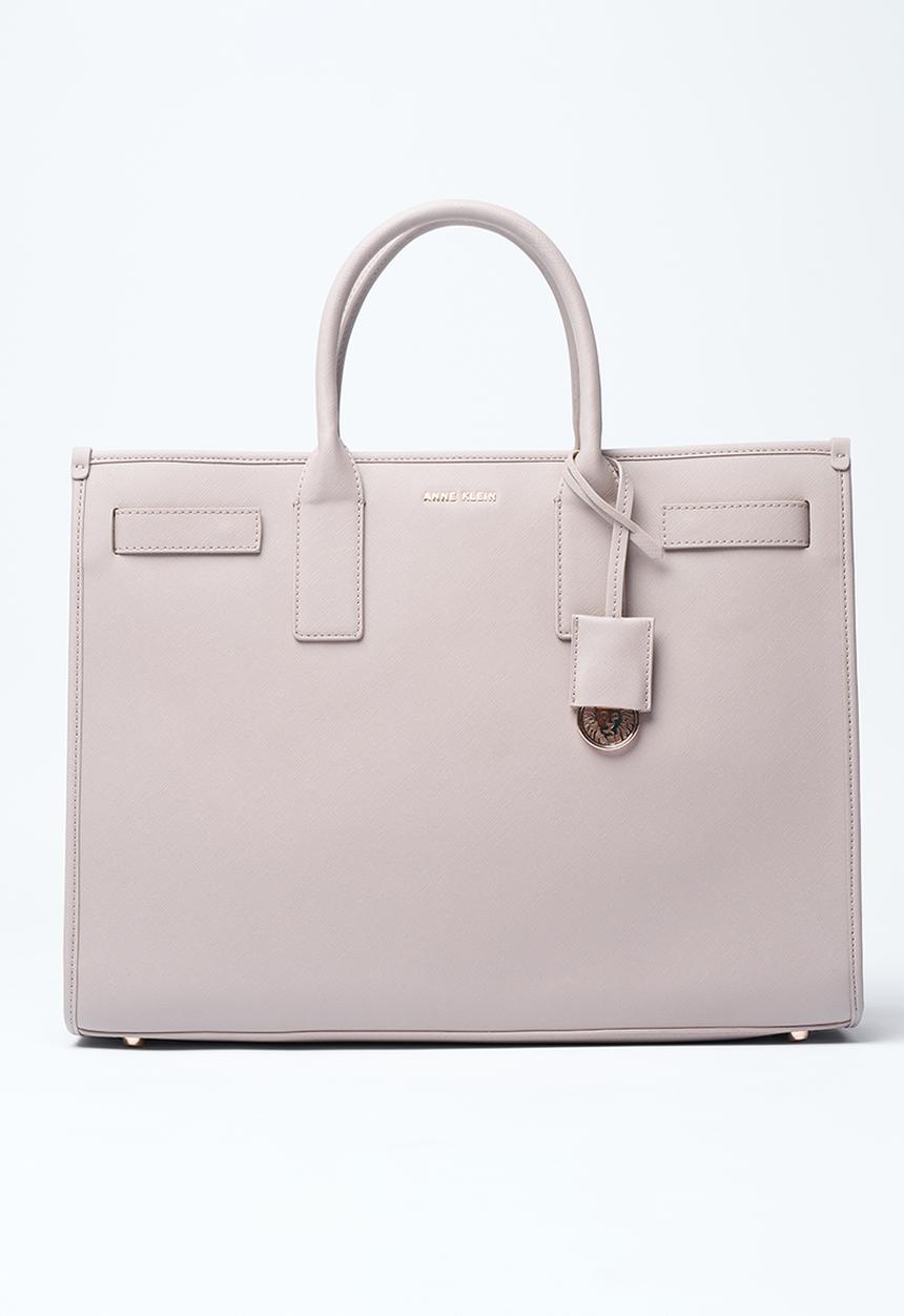 Anne Klein - Exclusive Hogan-S Work Tote Bag-Stone