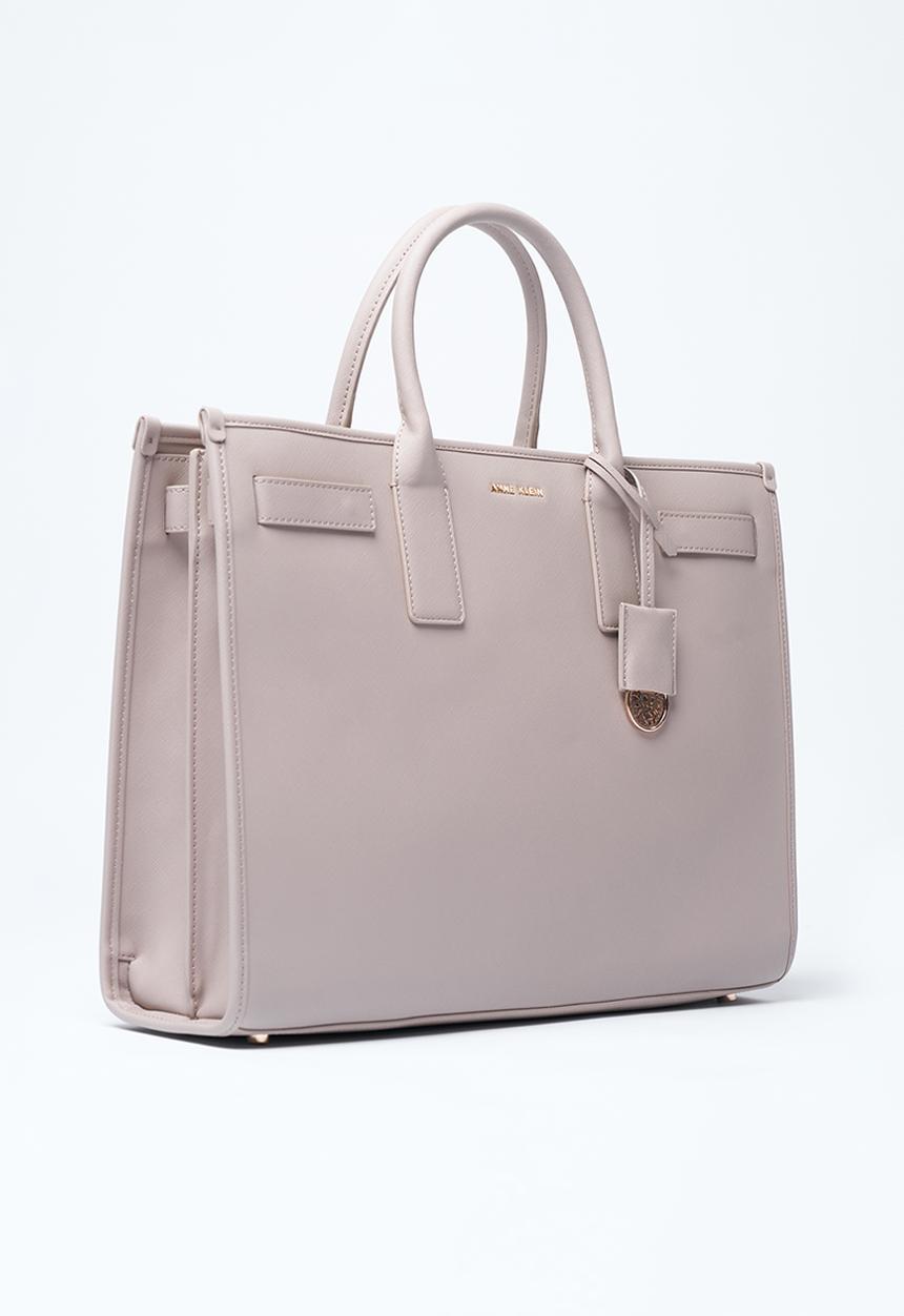Anne Klein - Exclusive Hogan-S Work Tote Bag-Stone