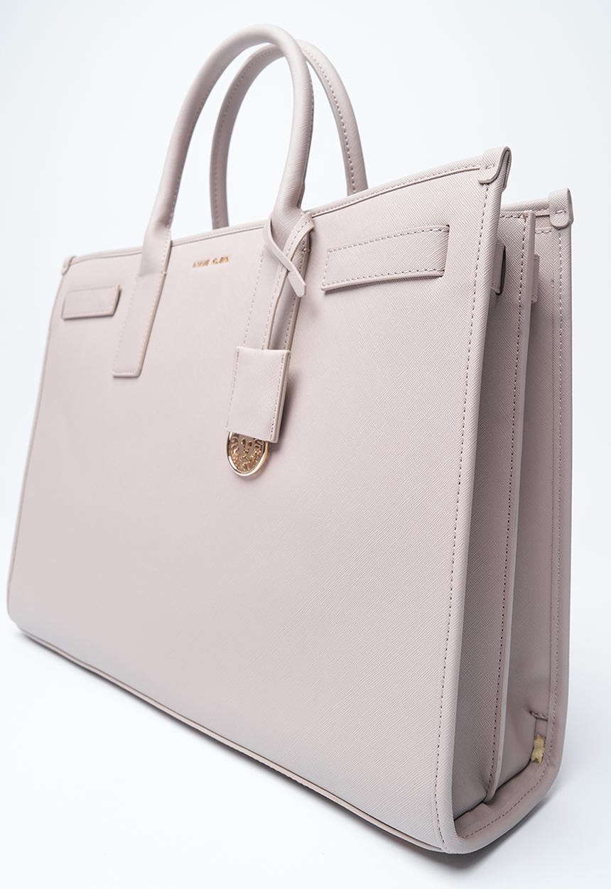Anne Klein - Exclusive Hogan-S Work Tote Bag-Stone