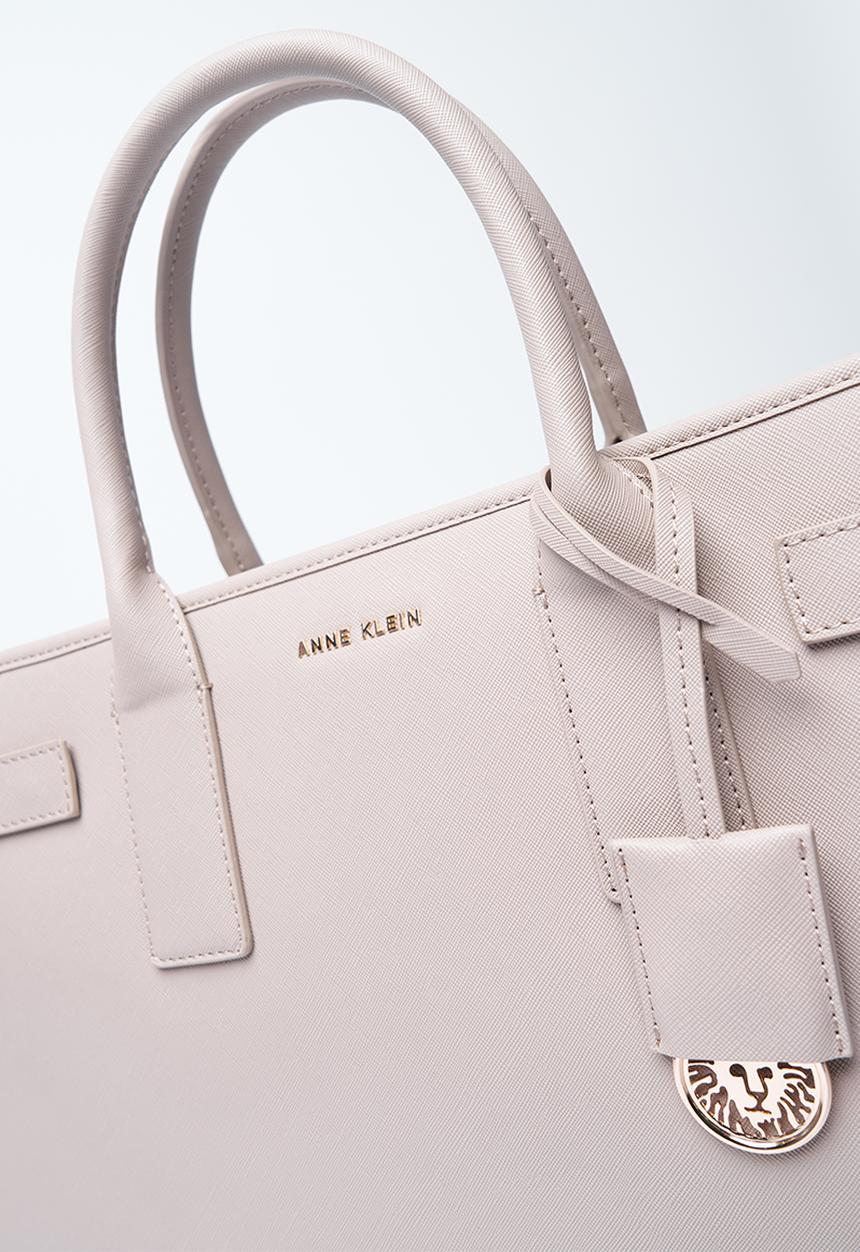 Anne Klein - Exclusive Hogan-S Work Tote Bag-Stone