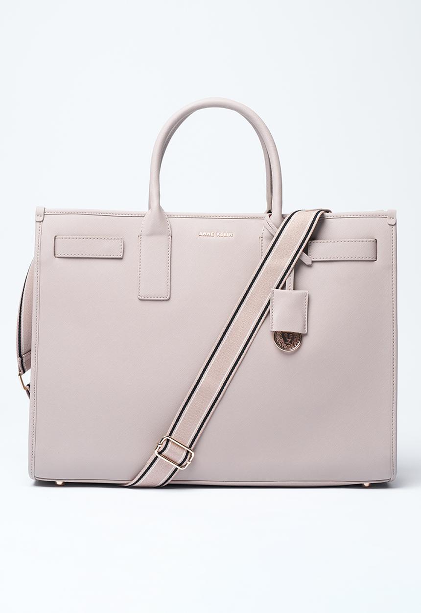 Anne Klein - Exclusive Hogan-S Work Tote Bag-Stone