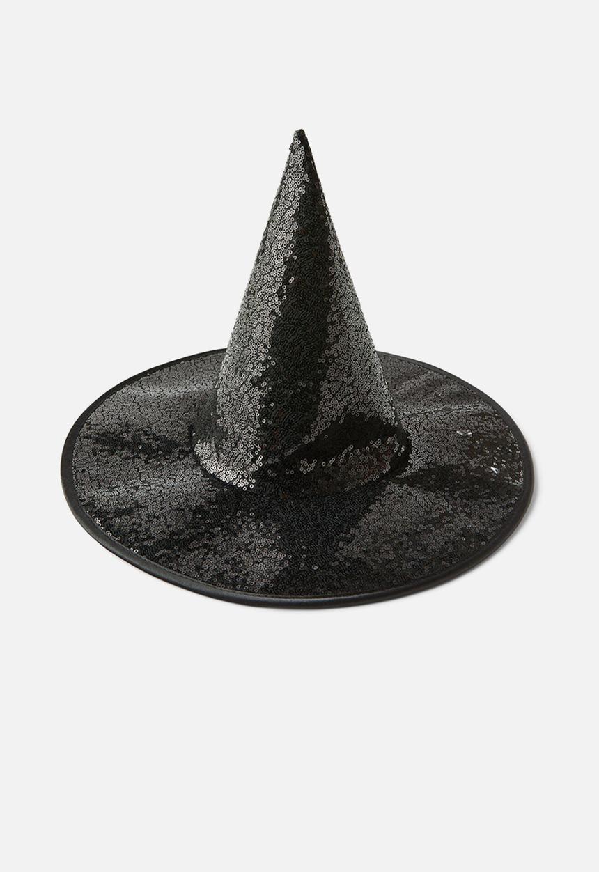Cotton On - Kids dress up set - black shimmer/witch
