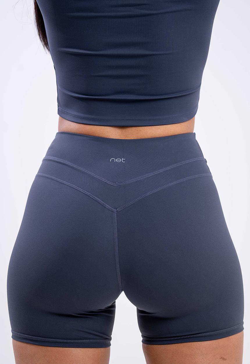 Net Athletic - Skinflow shorts - pebble grey