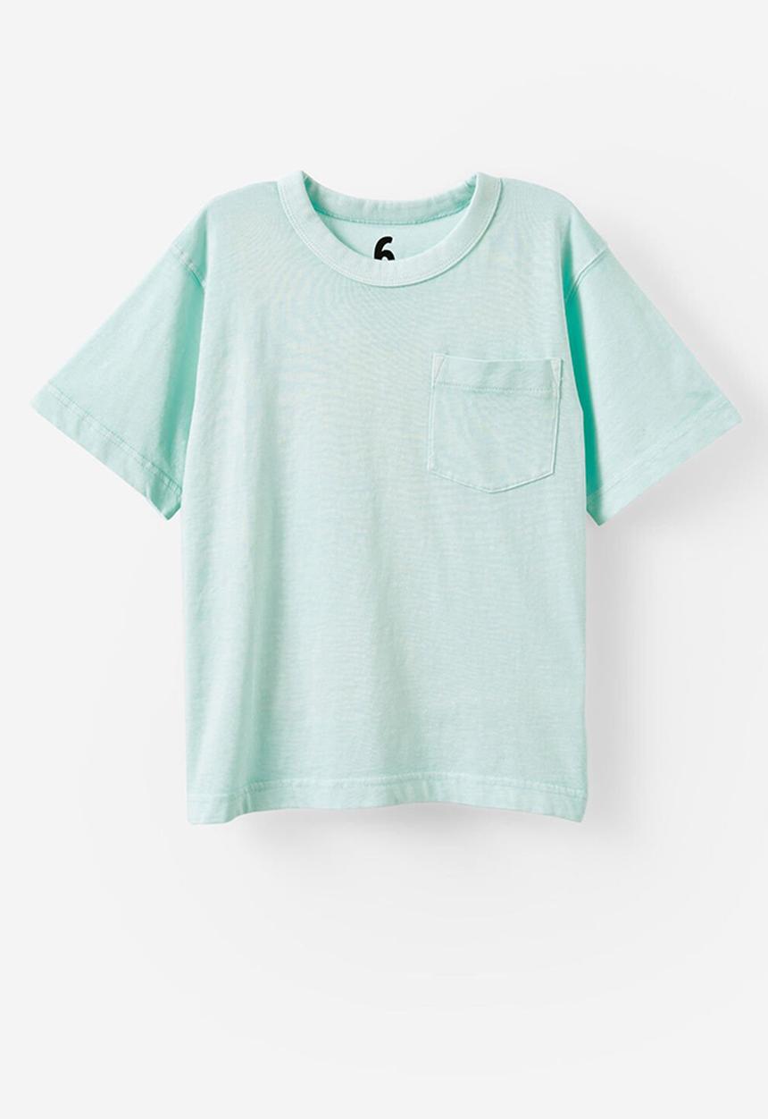 Cotton On - The essential short sleeve tee - ice mint wash