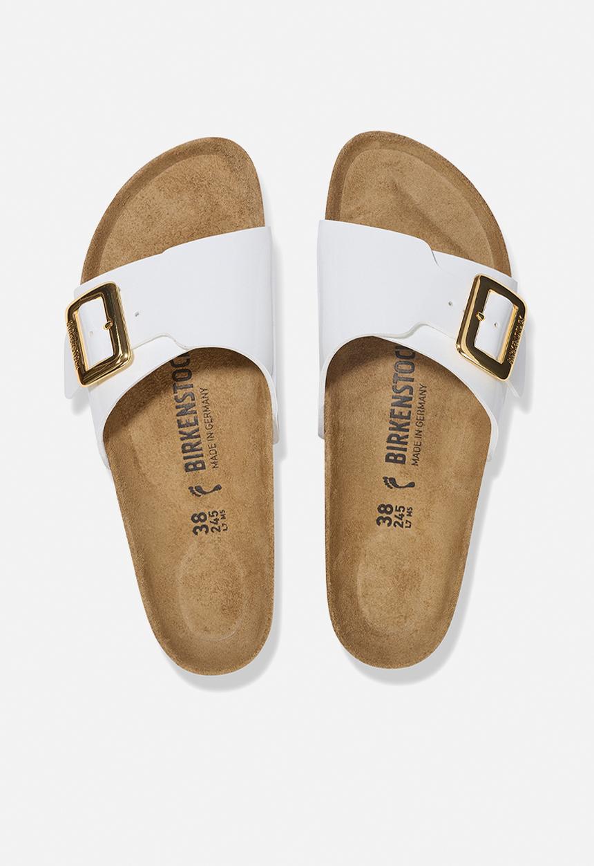 Birkenstock - Catalina cushion buckle narrow - patent white
