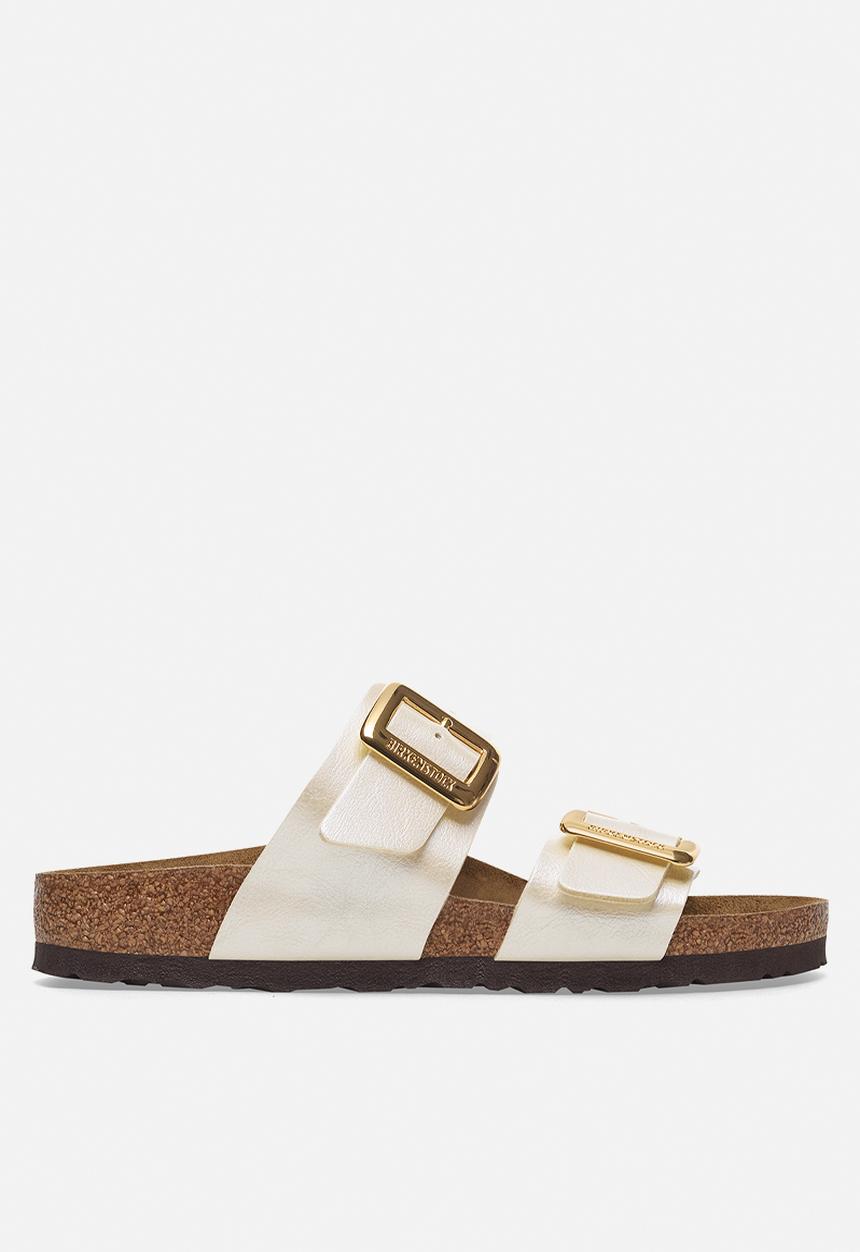 Birkenstock - Sydney cushion buckle regular - graceful pearl white