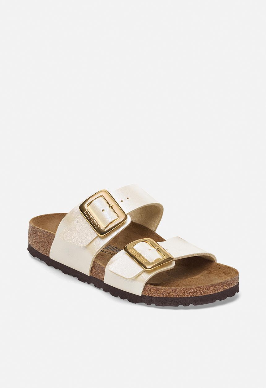 Birkenstock - Sydney cushion buckle regular - graceful pearl white