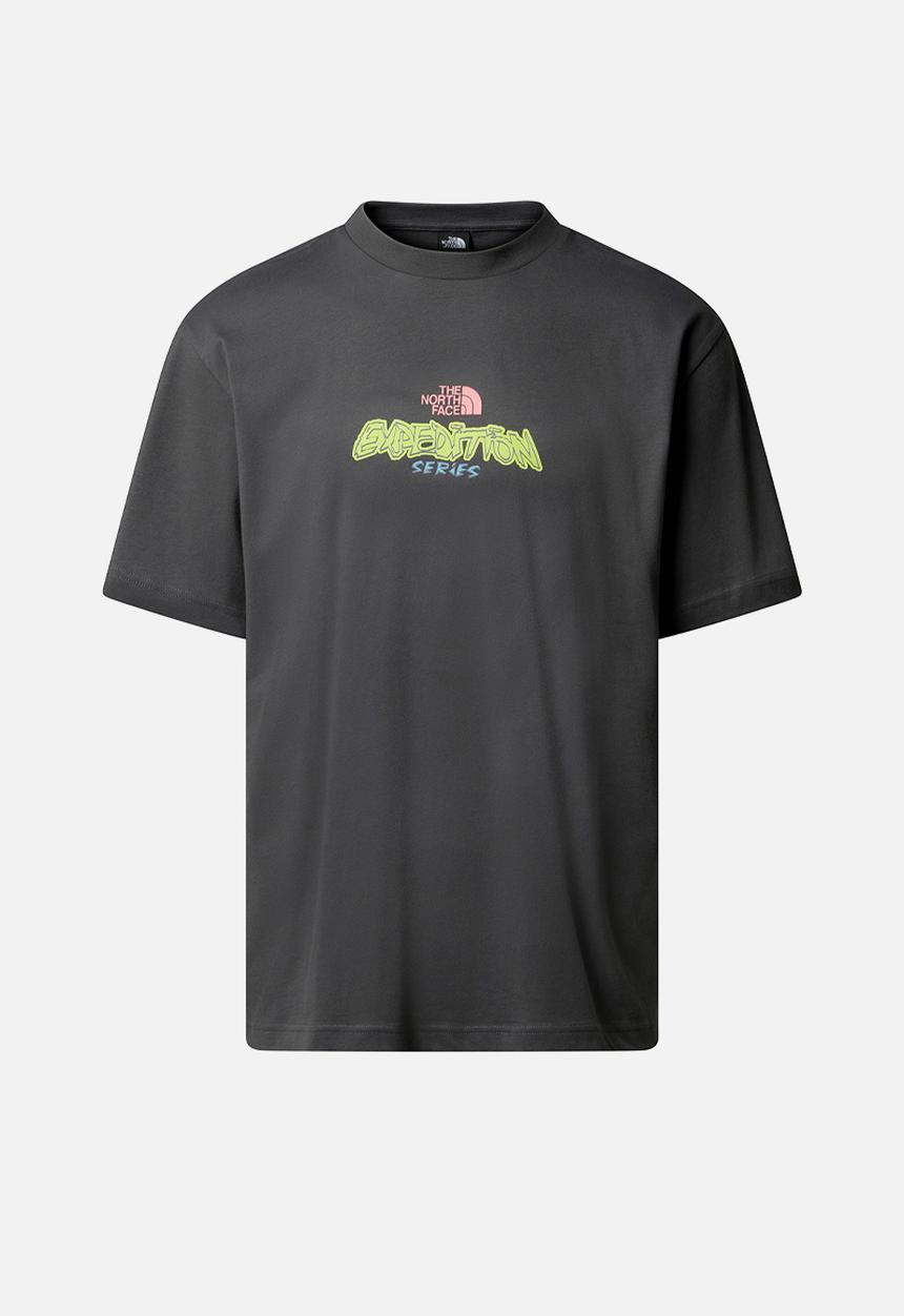 The North Face - Expedition Celebration Oversized S/S  Tee - Anthracite Grey