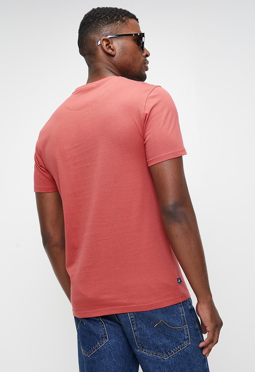 POLO - Eli logo short sleeve T-shirt - dark pink