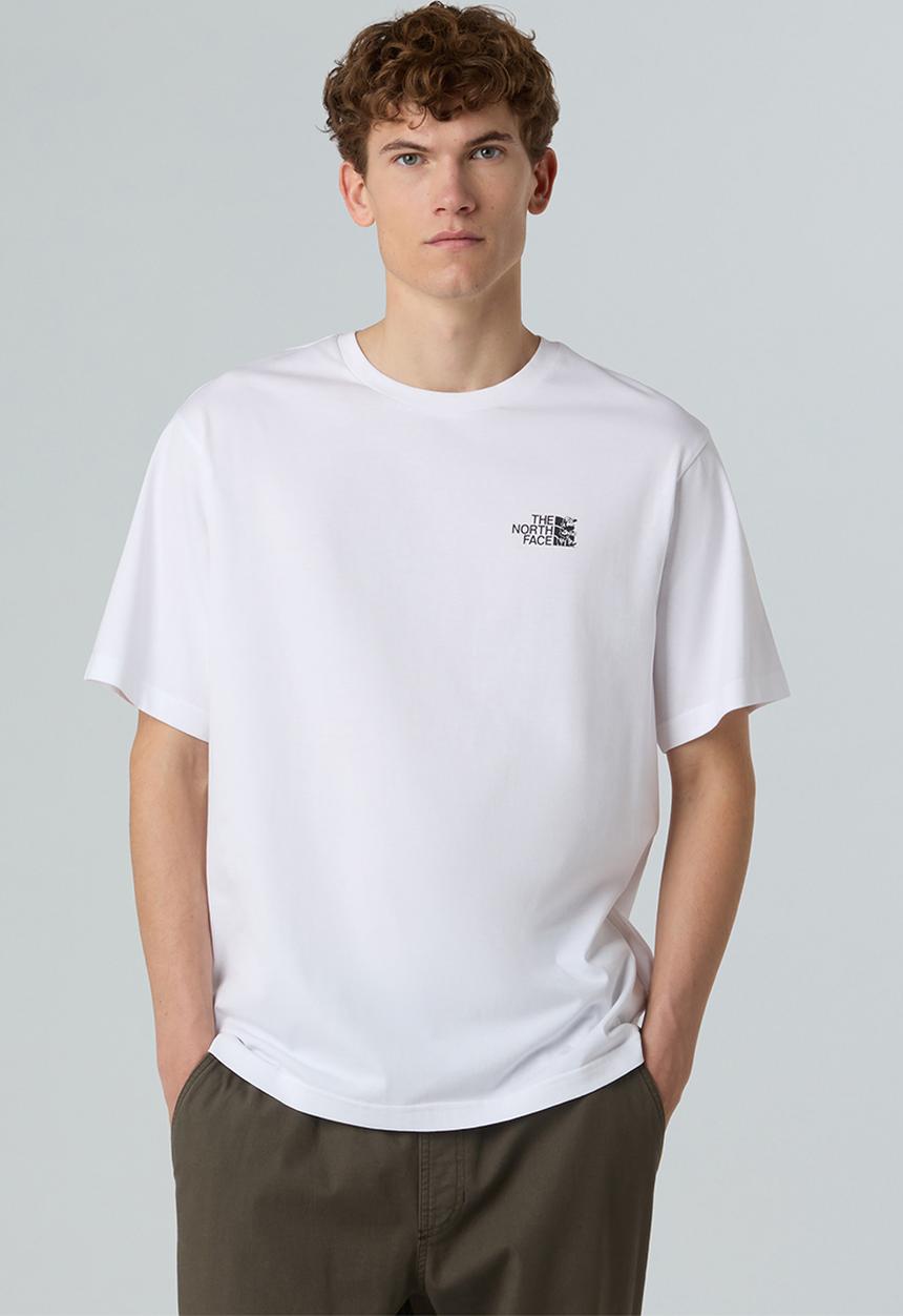 The North Face - Run Graphic Relaxed S/S Tee - TNF White (FN4)