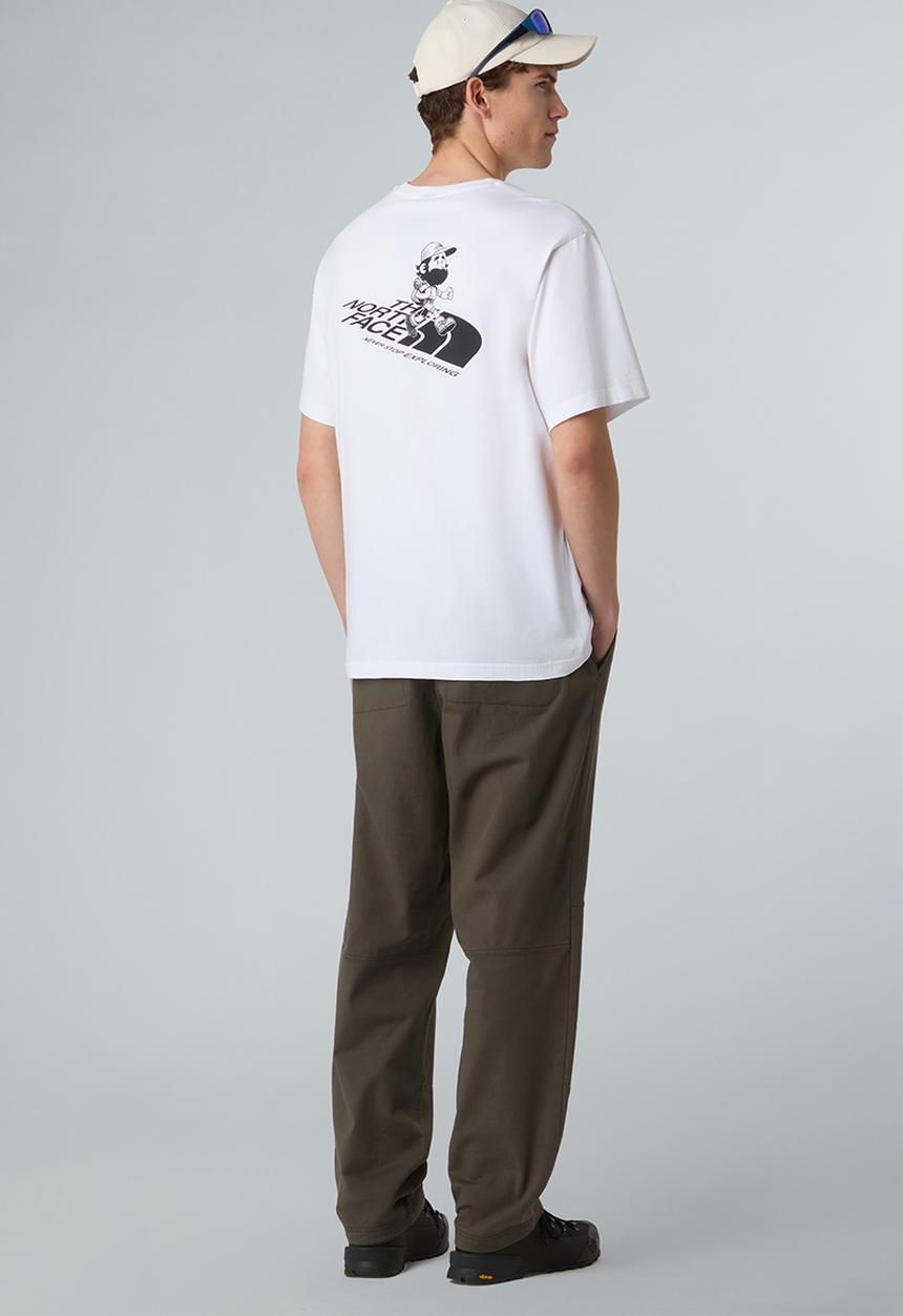 The North Face - Run Graphic Relaxed S/S Tee - TNF White (FN4)