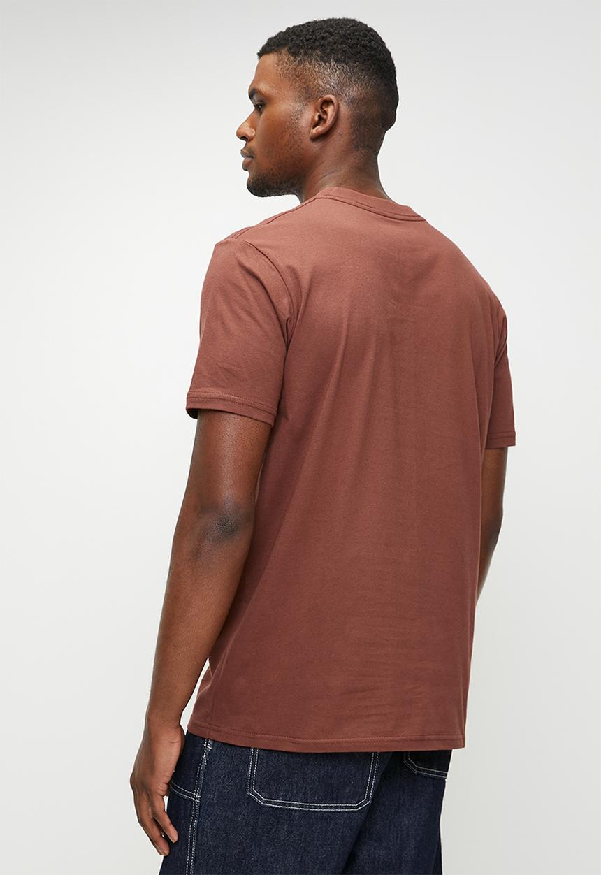 RVCA - Topo Xl Ss Red Stitch - Red Earth