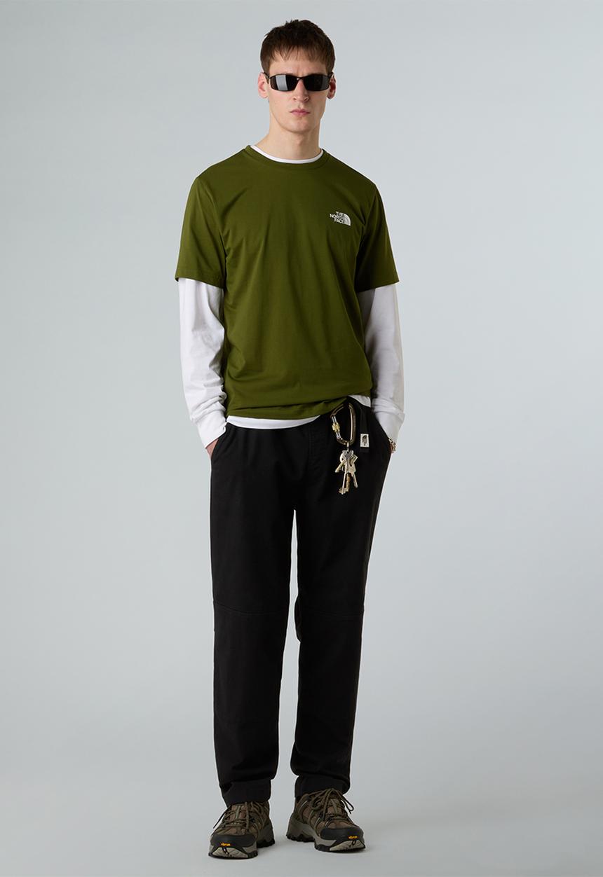 The North Face - S/S Simple Dome Tee - Woodland Green (BRI)