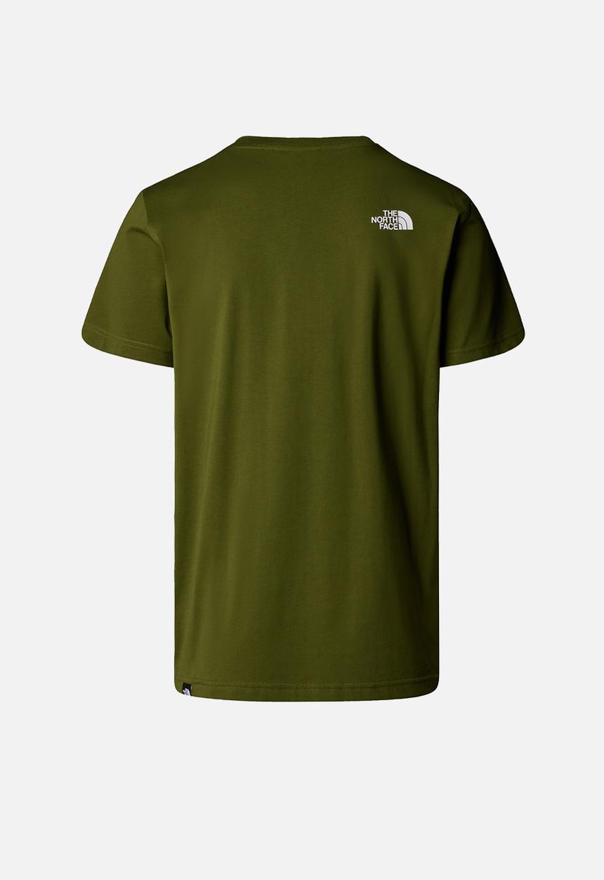 The North Face - S/S Simple Dome Tee - Woodland Green (BRI)