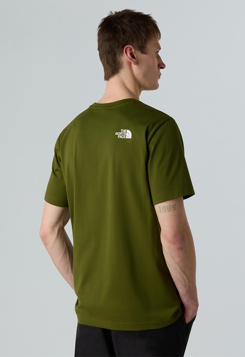 The North Face - S/S Simple Dome Tee - Woodland Green (BRI)
