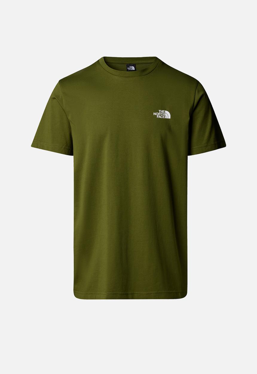 The North Face - S/S Simple Dome Tee - Woodland Green (BRI)