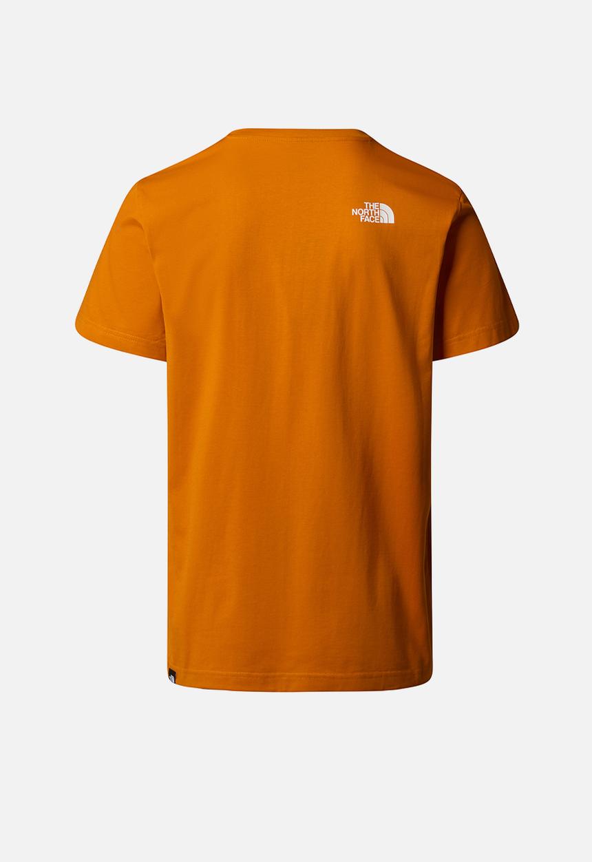 The North Face - S/S Simple Dome Tee - Agate Orange (BRO)