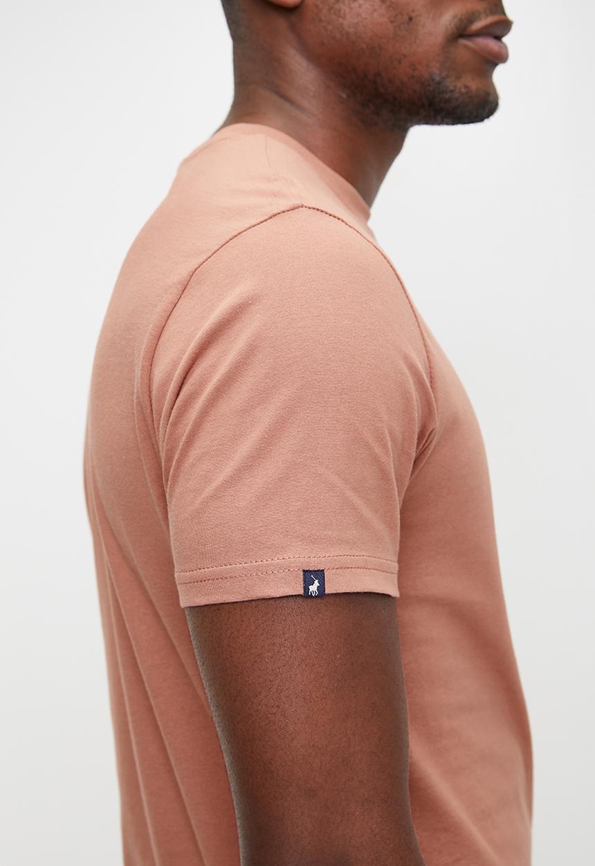 POLO - Lucas essential short sleeve T-shirt - dark pink	