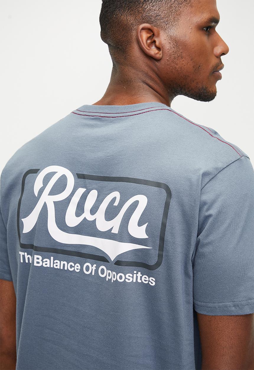 RVCA - Frame Up Ss Red Stitch - Vintage Navy
