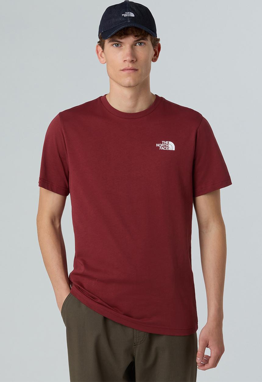 The North Face - S/S Box Nse Tee - Sumac-Asphalt Grey (DO3)