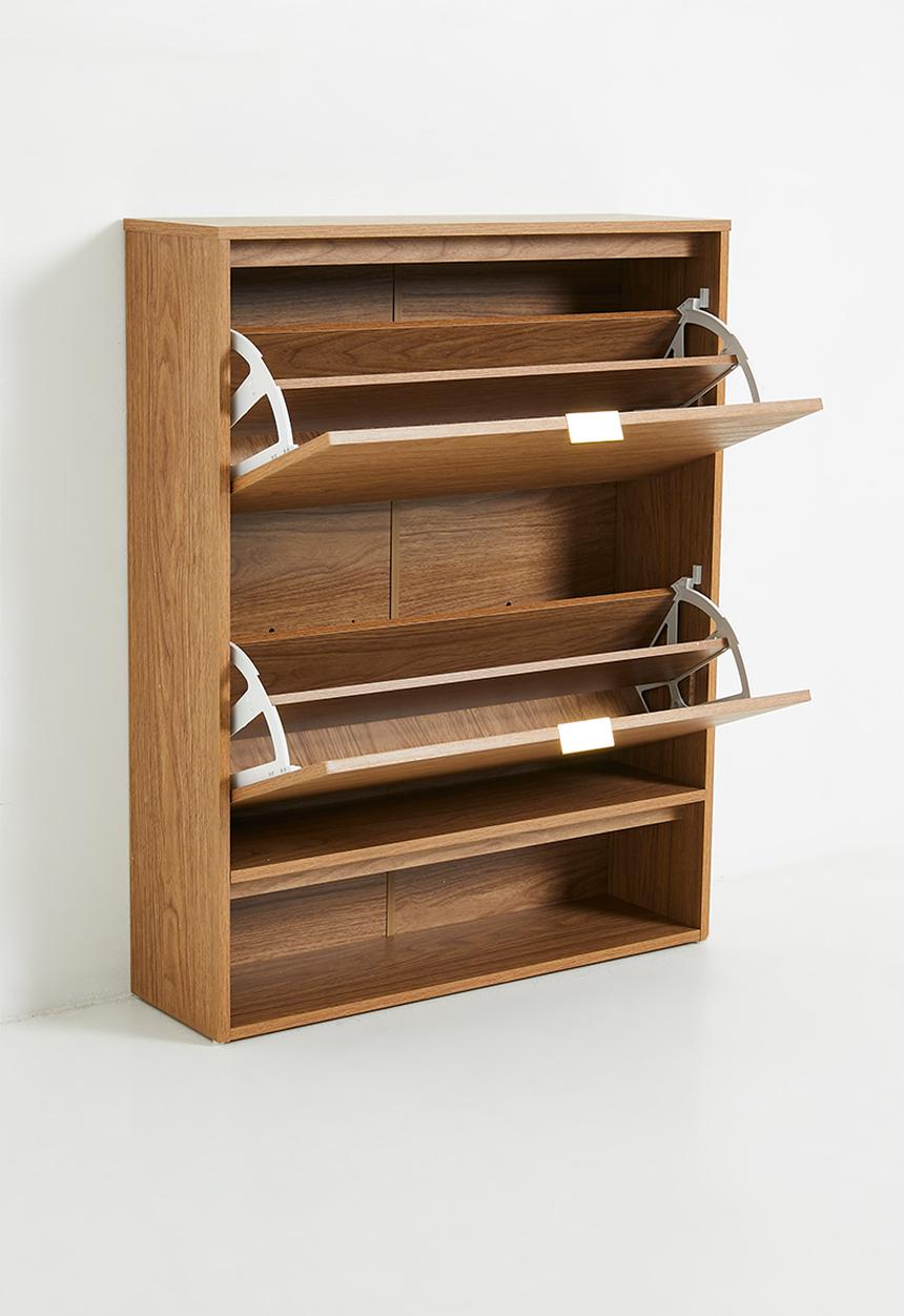 Sixth Floor - Liska shoe cabinet - walnut