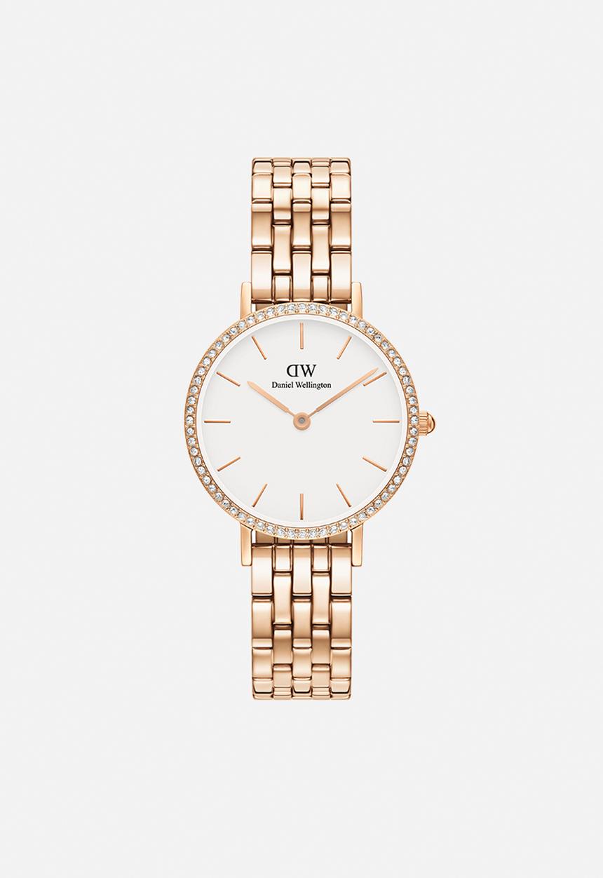 Daniel Wellington - Petite Bezel 5-Link Watch -Gold 28mm