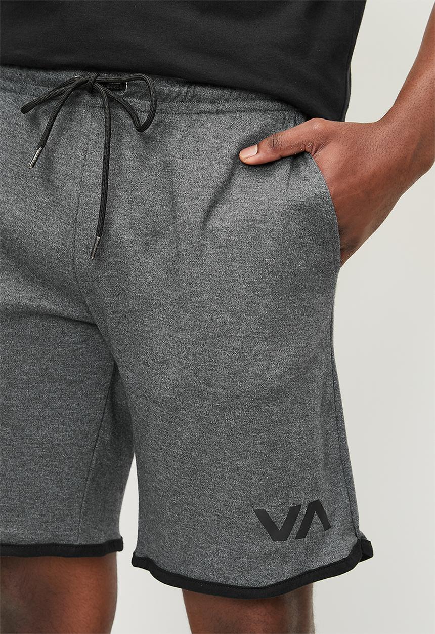 RVCA - Sport V Short - Smokey Grey Heather