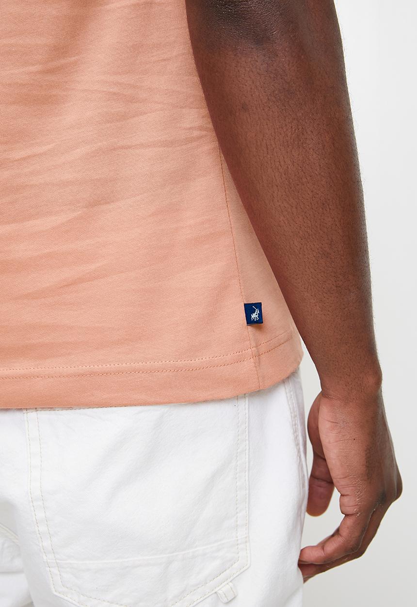 POLO - Bowie drip pony short sleeve T-shirt - pink