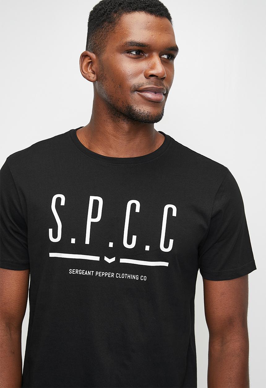 S.P.C.C - Milica Tee  - Black Regular Fit Signature Tees Black