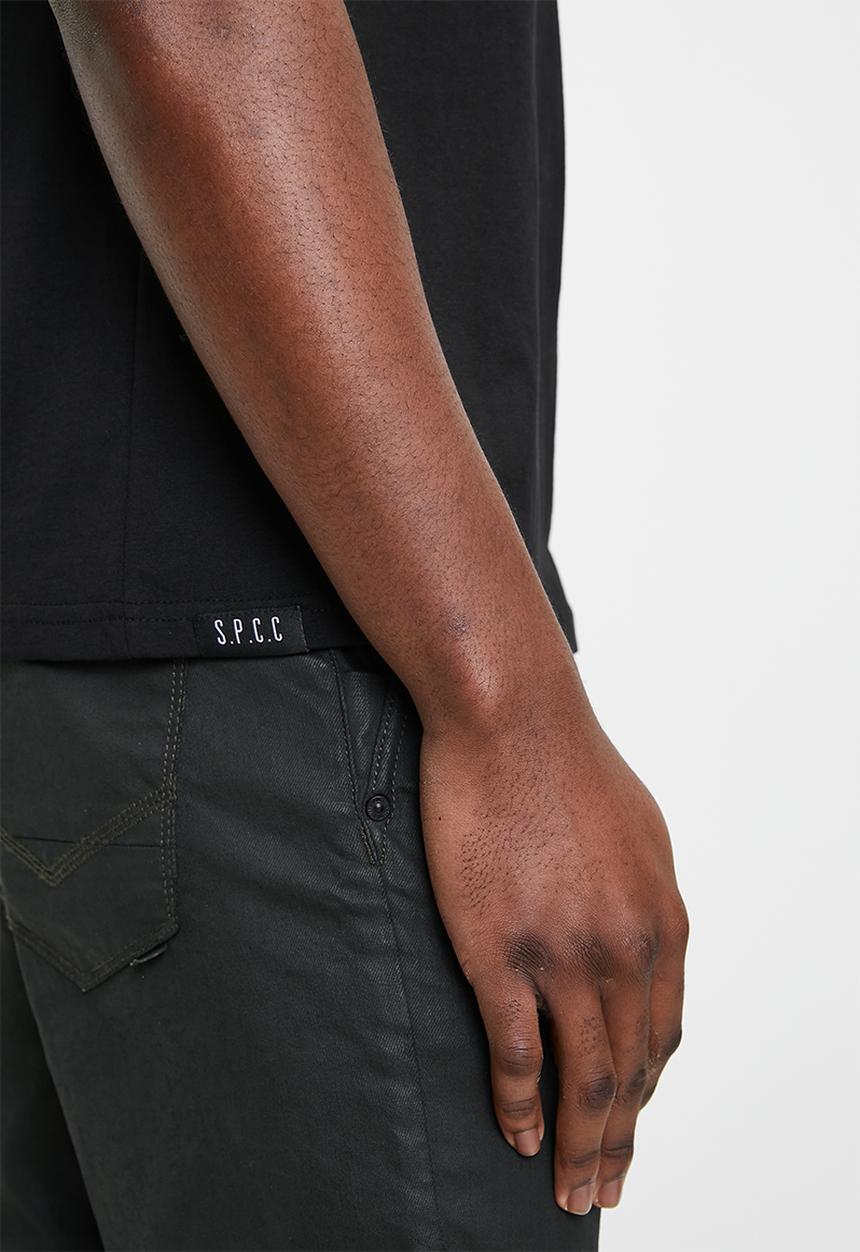 S.P.C.C - Milica Tee  - Black Regular Fit Signature Tees Black