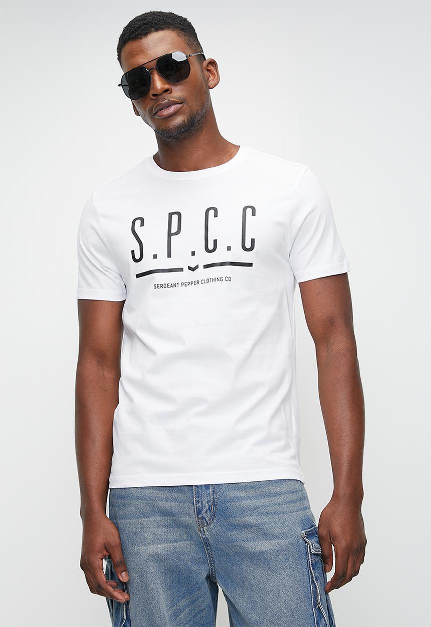 S.P.C.C - Milica Tee  - Regular Fit Signature Tees Optical White