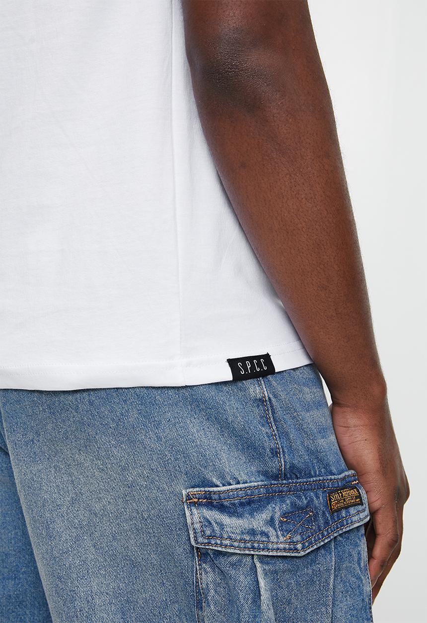 S.P.C.C - Milica Tee  - Regular Fit Signature Tees Optical White