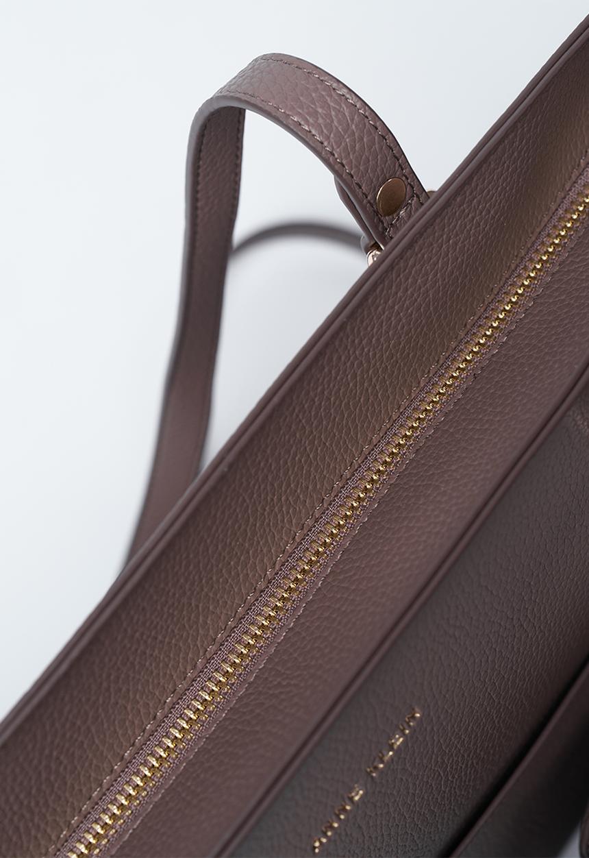 Anne Klein - Exclusive Madison-A 2 Piece Tote With Crossbody Bag-Mink