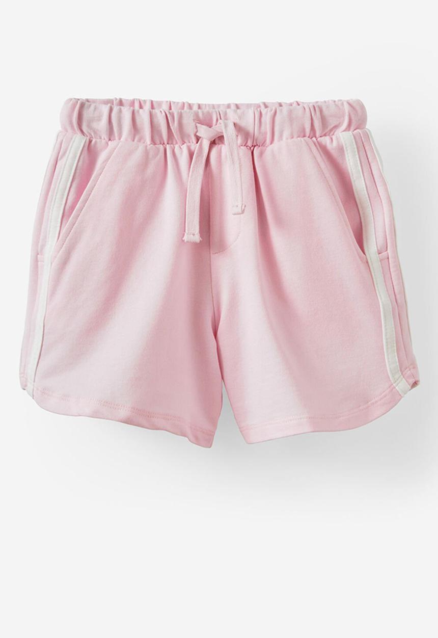 Cotton On - Izzy summer short - tea party pink/vanilla stripe