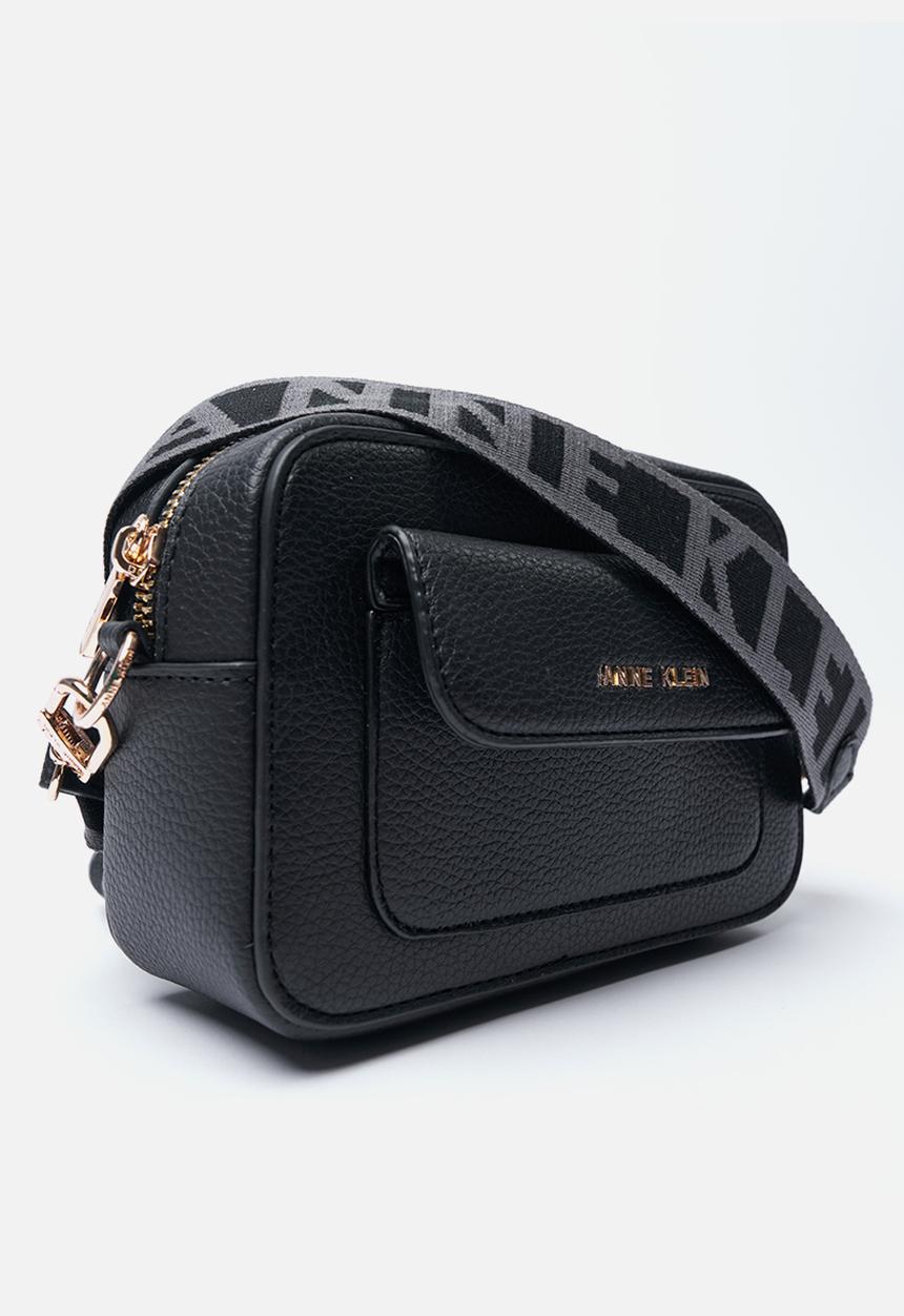 Anne Klein - Detachable strap crossbody bag-Black